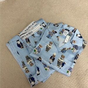 NWT Ralph Lauren Polo Bear Pajamas